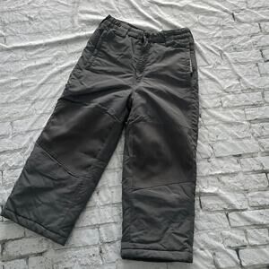 Gray, Snow Pants, Youth 8